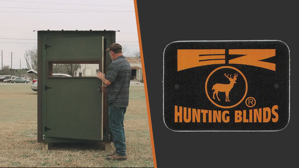EZ Hunting Blind Walkthrough and Assembly Video 